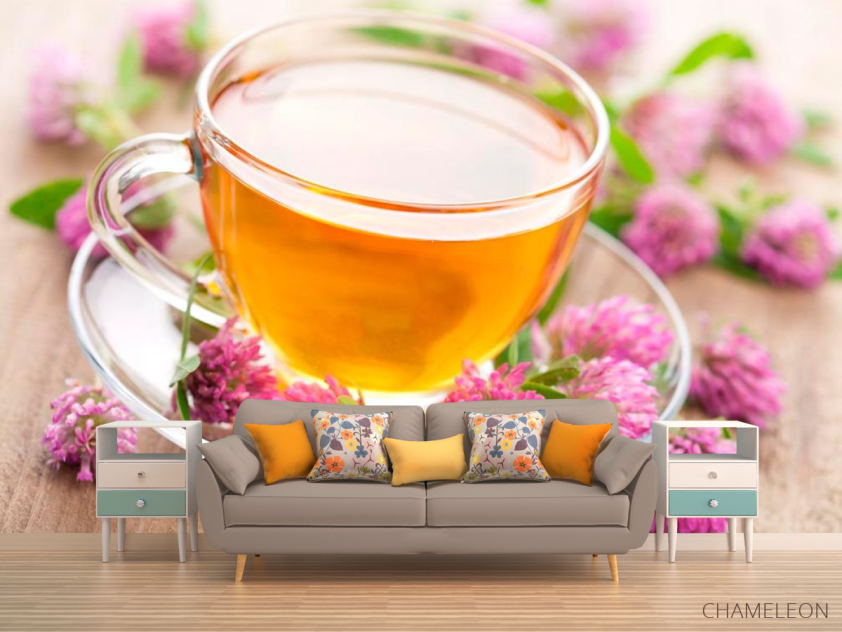 Фотообои Чай, клевер - 1