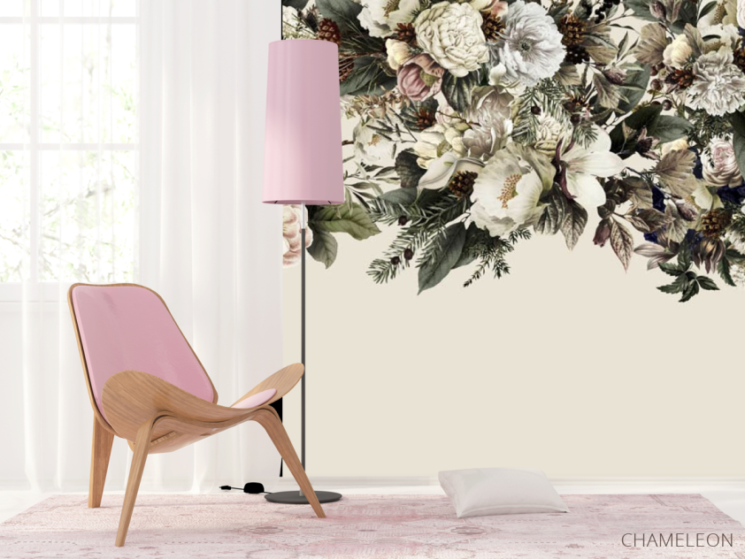 Фотошпалери Вінтажні квіти - 4