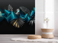 Фотошпалери тропічні листя - 2