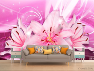 Фотообои Лилии 3д - 1