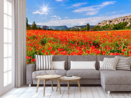 Фотообои Поле маков - 3