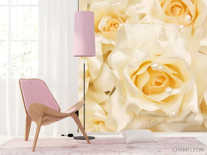 Фотошпалери Троянди кремового відтінку - 4