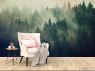 Фотообои Туманные сосны - 4