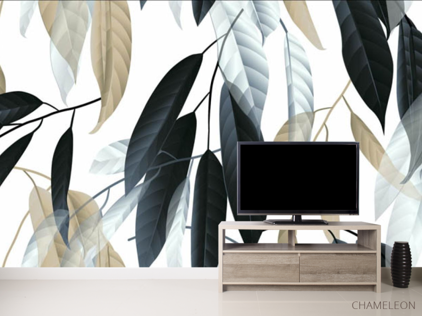 Фотообои Листья 3д - 2