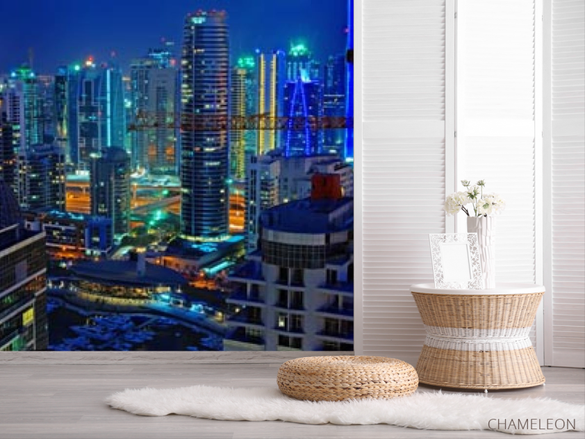 Фотошпалери будівництво в мегаполісі - 2