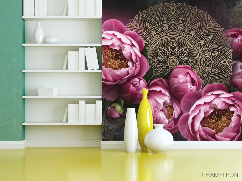 Фотошпалери квіти і схід - 3