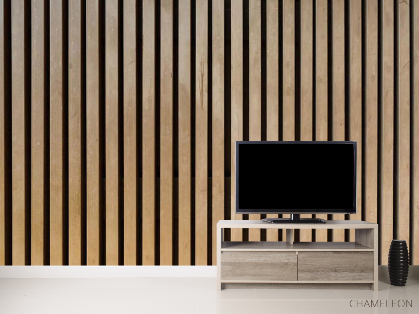 Фотообои Панели деревянные 3д - 2