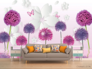 Фотообои 3д одуванчики - 1