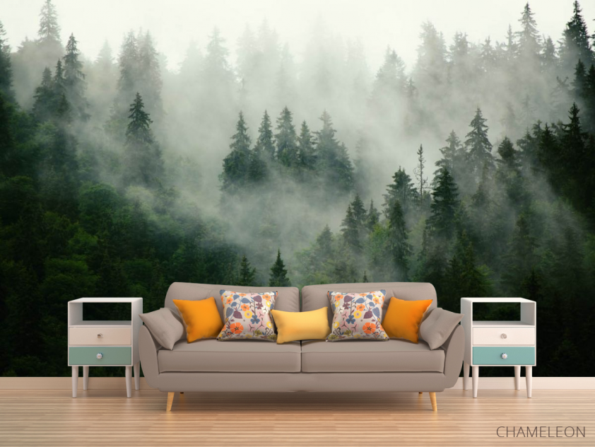 Фотообои Туманный лес - 1