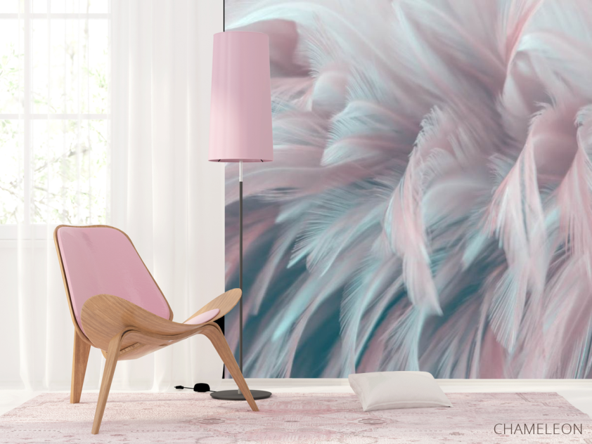 Фотошпалери в стилі Модерн, пір'я - 4