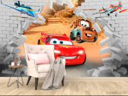 Фотообои Маквин 3Д - 4