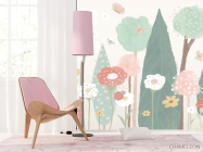 Фотошпалери яскраві квіти дитячі - 4