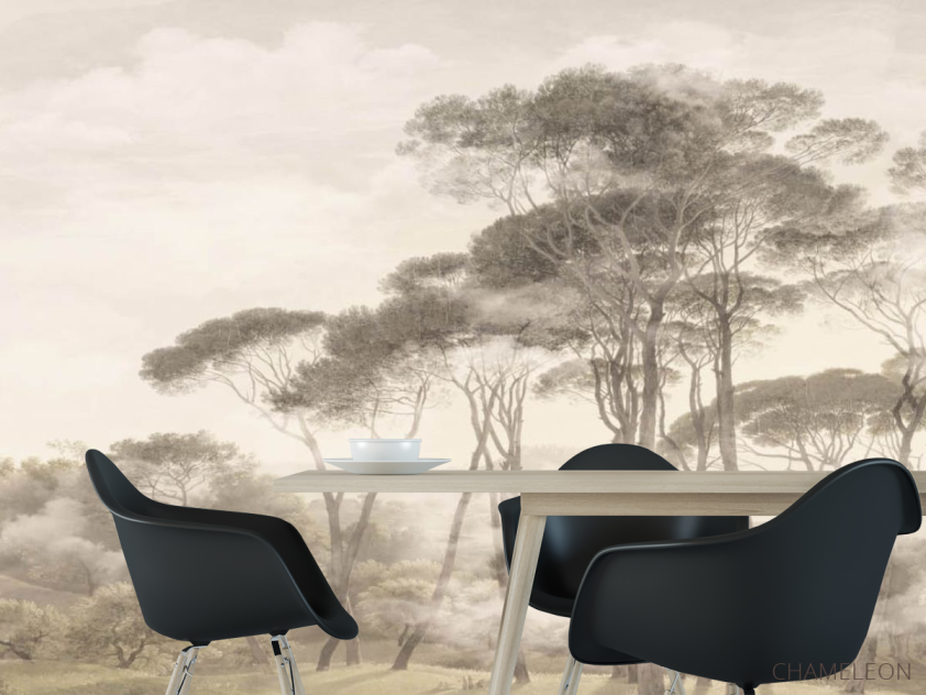 Фотошпалери стильні квіти - 1