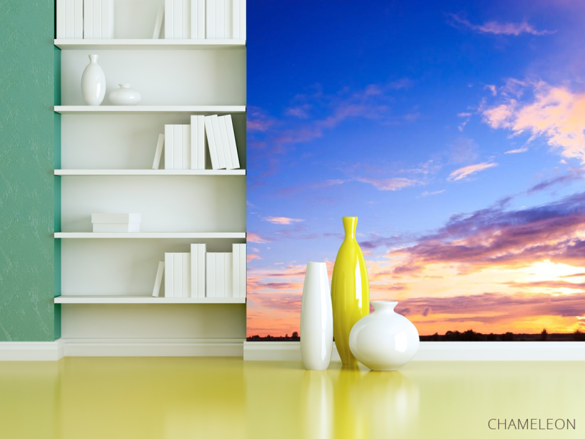 Фотошпалери красиве вечірнє небо - 3