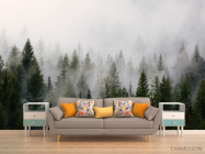 Фотообои Лес в тумане - 1