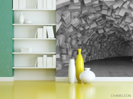 Фотошпалери 3Д тунель - 3