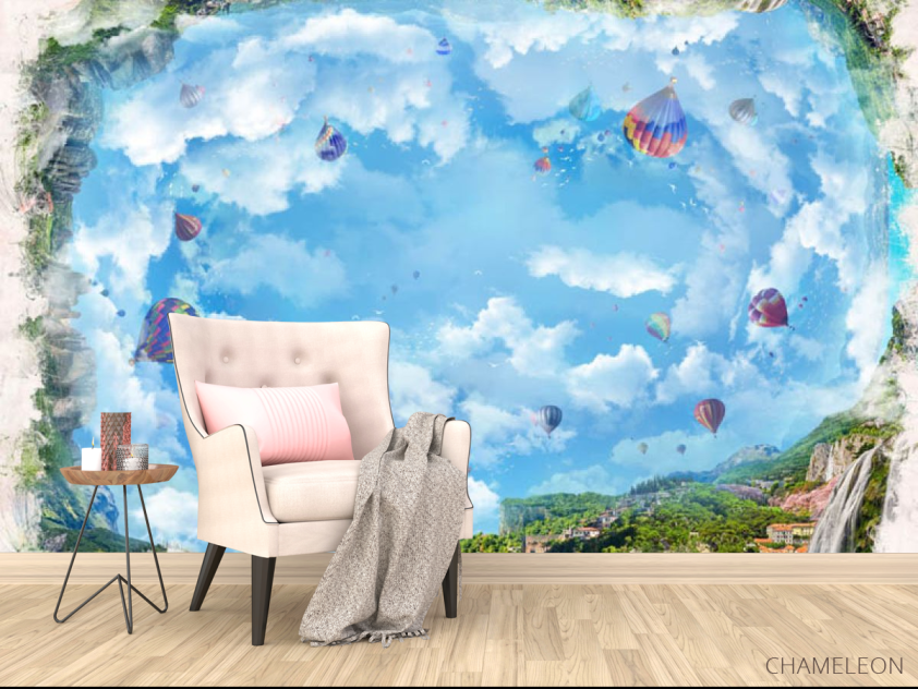Фотообои воздушные шары - 4