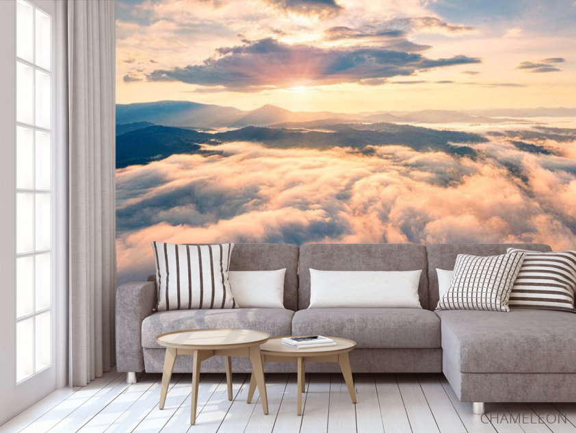 Фотообои Вид на горы сверху - 3