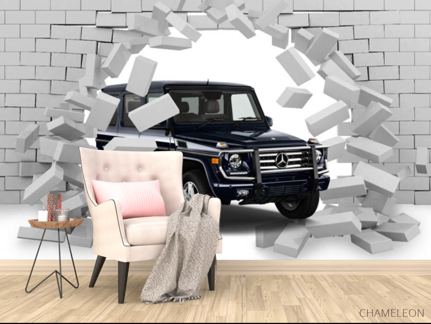 Фотообои 3д джип - 4