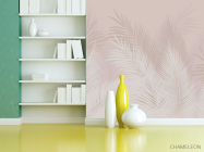 Фотошпалери Графічні пальмове листя - 3