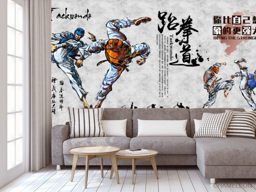 Фотообои Для кабинета физкультуры - 3