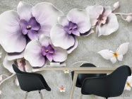 Фотошпалери порцелянові квіти - 1