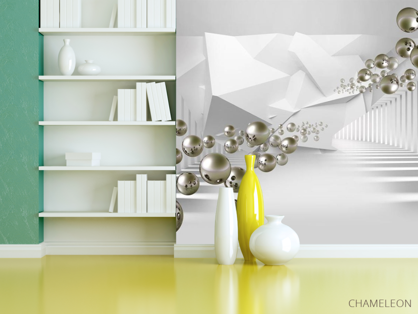 Фотошпалери Стереоскопічні фігури - 3