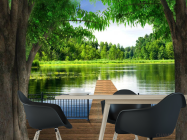 Фотошпалери Вид на річку - 1