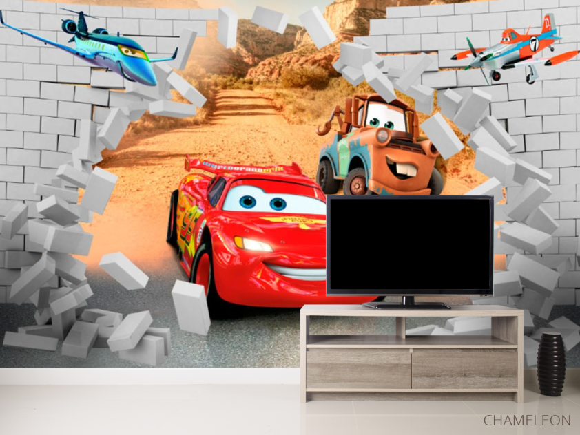 Фотообои Маквин 3Д - 2