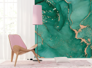 Фотошпалери Бірюзовий флюїд - 4