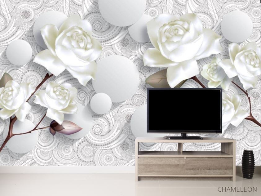 Фотообои 3D розы - 2