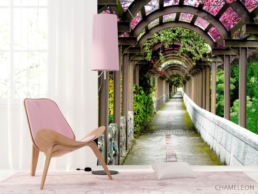 Фотошпалери Квіткова арка - 4