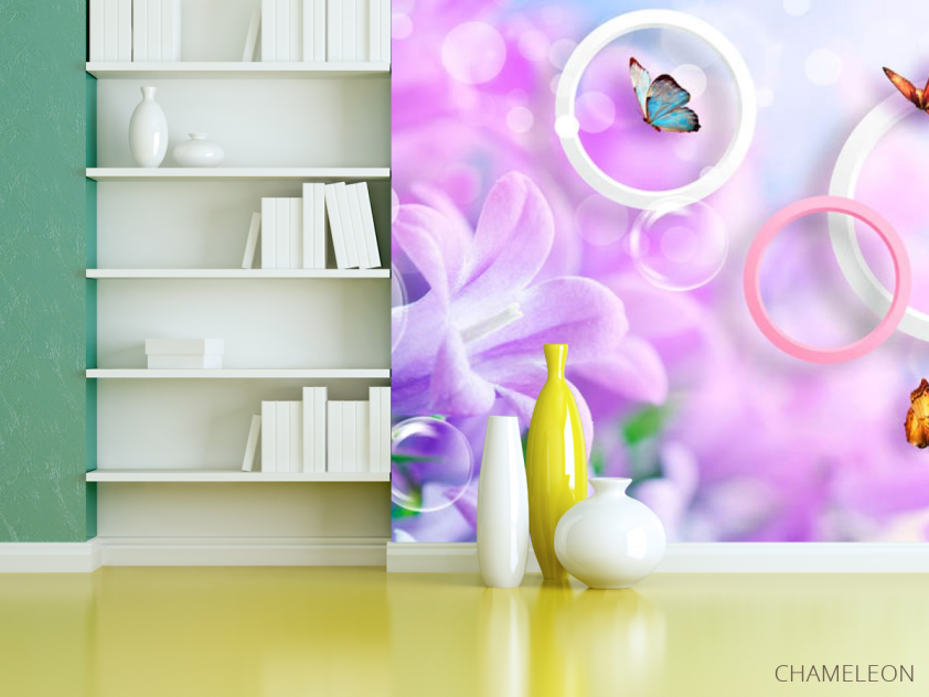 Фотошпалери Фіолетова квітка - 3