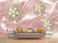 3д фотообои 3D жемчуг - 1