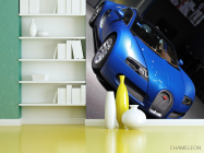 Фотошпалери синій Bugatti Veyron - 3