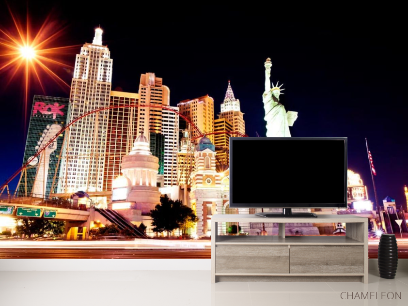 Фотообои Высотки, статуя свободы - 2