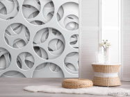 Фотообои 3д круги - 2