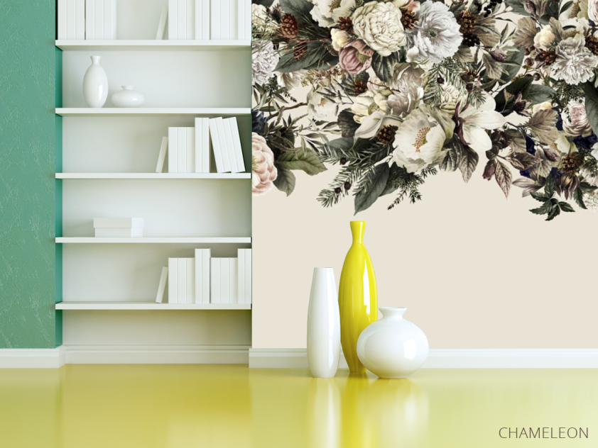 Фотошпалери Вінтажні квіти - 3