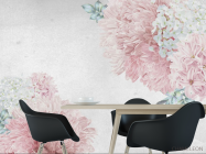 Фотошпалери Рожеві квіти - 1