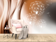 Фотообои Векторный одуванчик - 4