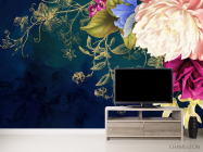 Фотообои Винтажные цветы - 2