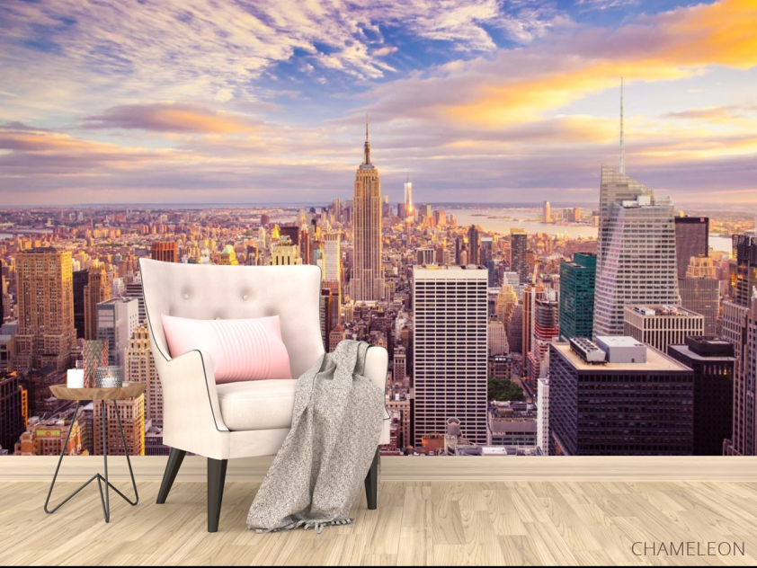 Фотообои Нью Йорк и красивое небо - 4