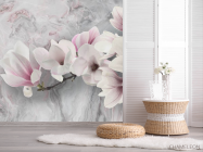 Фотошпалери рожева Магнолія - 2
