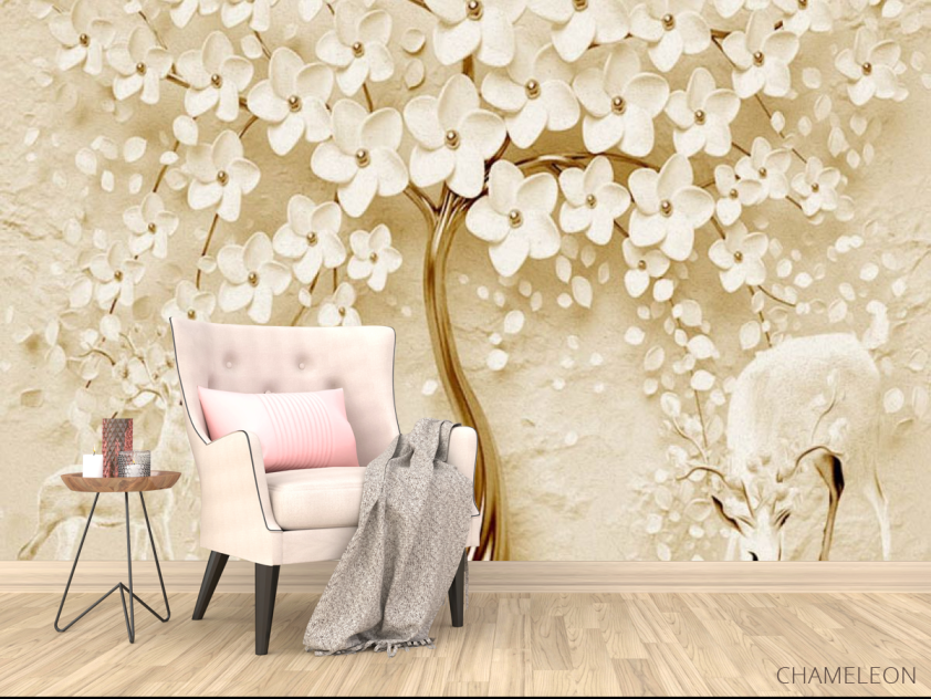 Фотообои цветущее дерево - 4