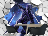 Фотошпалери 3Д Чорна пантера - 1