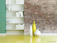 Фотошпалери Світло-рудий цегла - 3