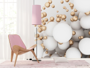 Фотошпалери кулі 3д - 4