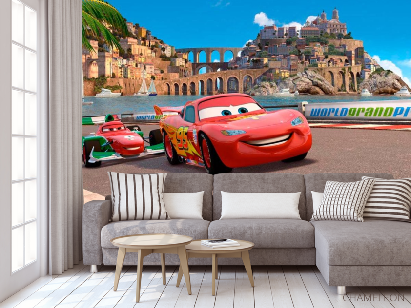 Фотообои Тачки на острове - 3