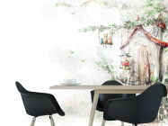 Фотошпалери Казкові жителі на дереві - 1