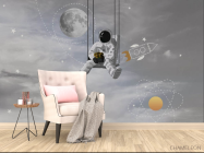 Фотообои космонавт - 4